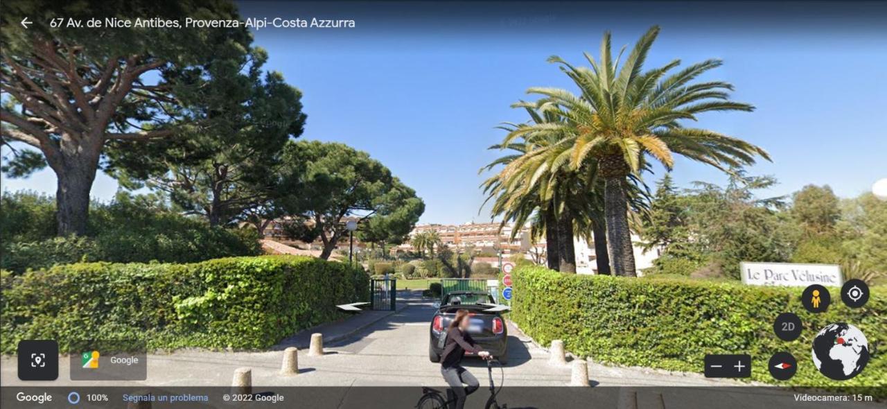 Antibes Secured Parc Velusine With Private Parking, Terrace, Pools And Tennis Courts. Exteriör bild