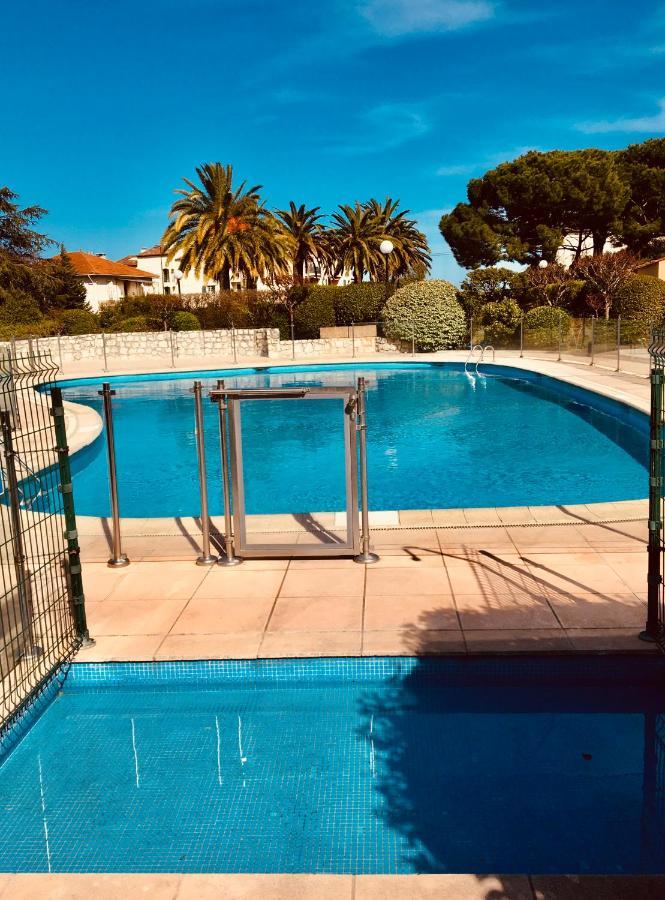 Antibes Secured Parc Velusine With Private Parking, Terrace, Pools And Tennis Courts. Exteriör bild
